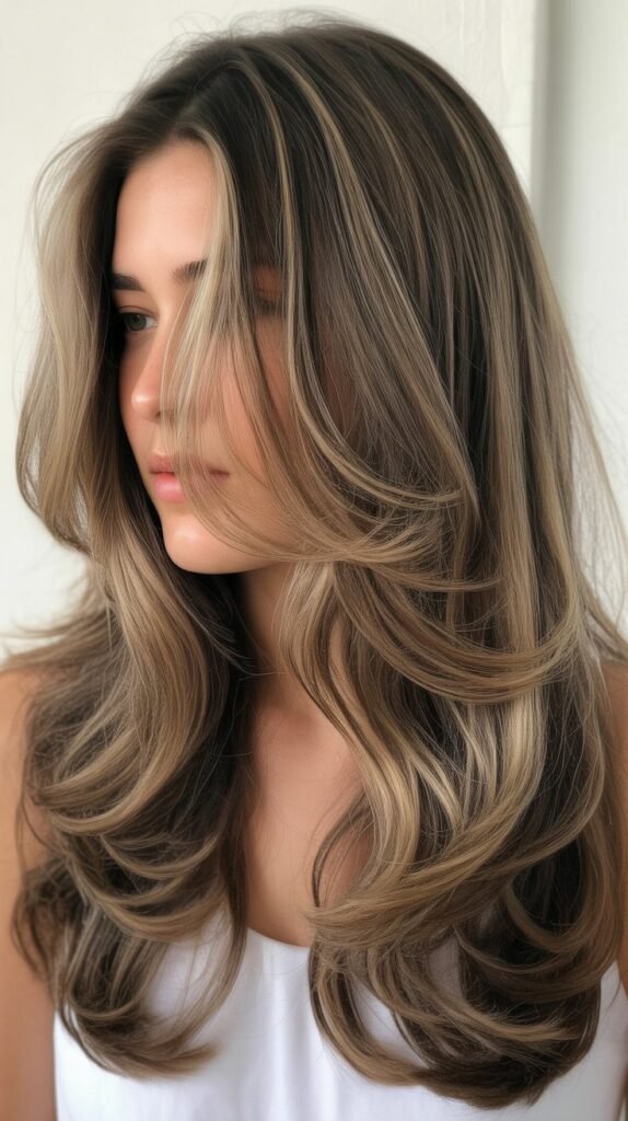 Invisible Layers With Face-Framing