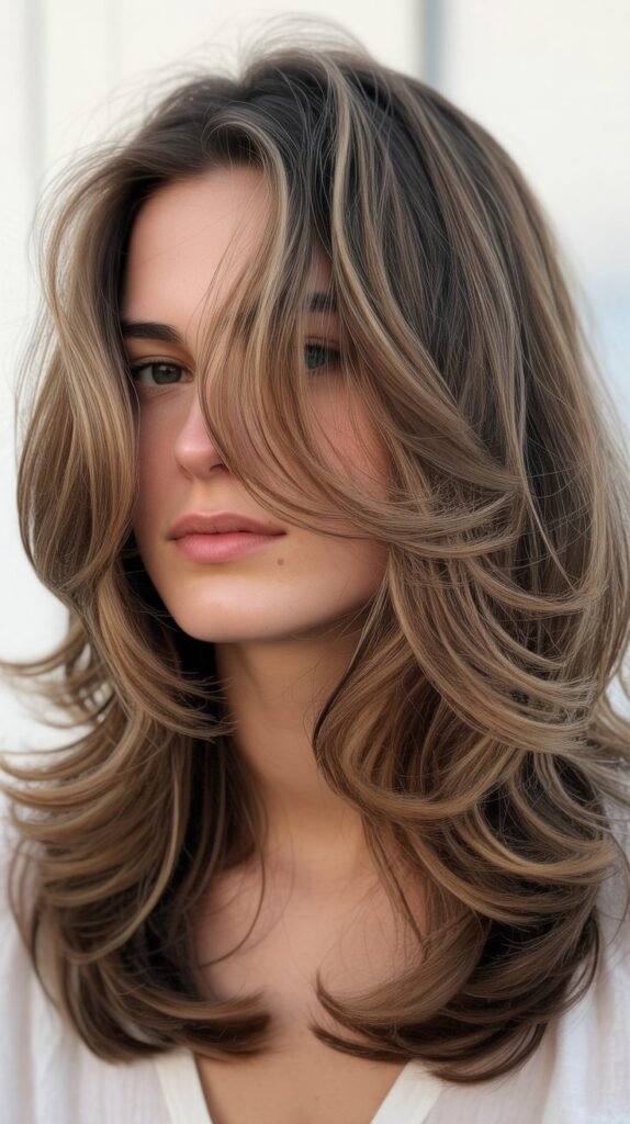 Long Shag With Feathered Front