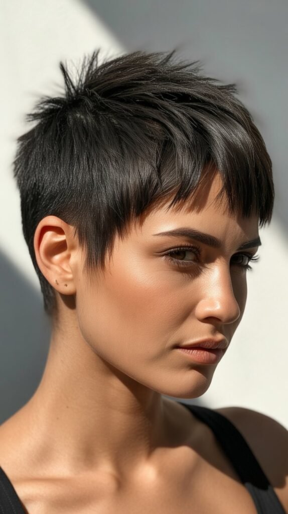 Pixie with Razored Edges