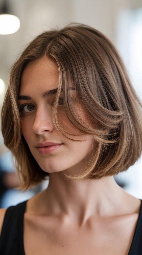 French Bob with Face-Framing Layers