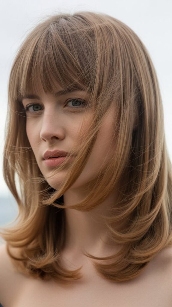 Layered Flip with Full Fringe