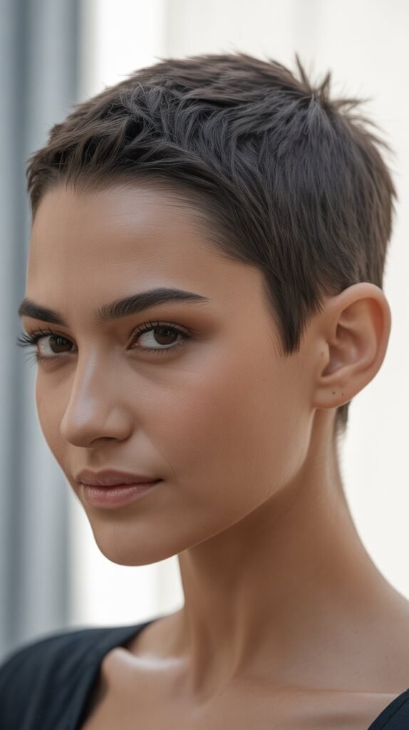 Angular Pixie Cut