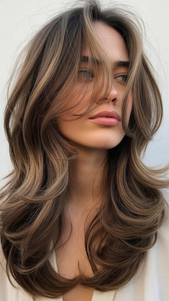 Bold Choppy Layers With Textured Ends