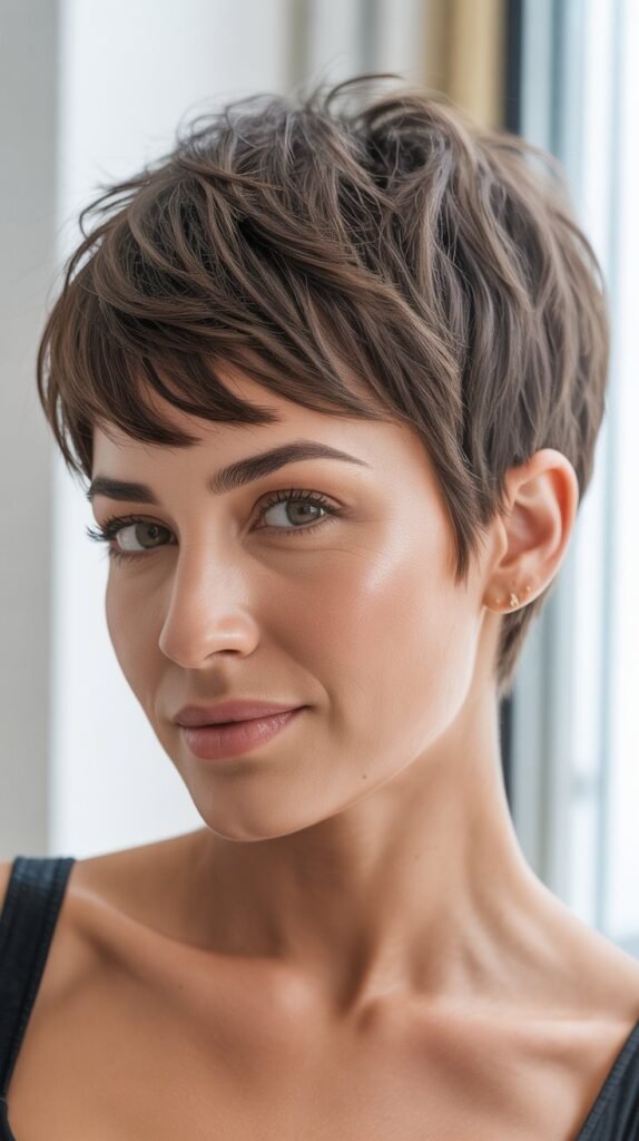  Choppy Layered Pixie
