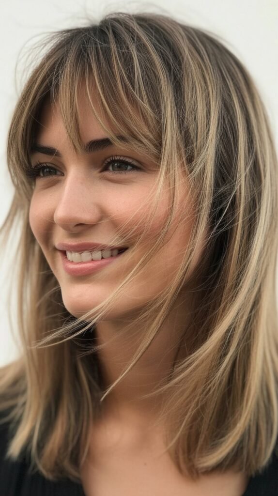 Fine Hair With Wispy Bangs