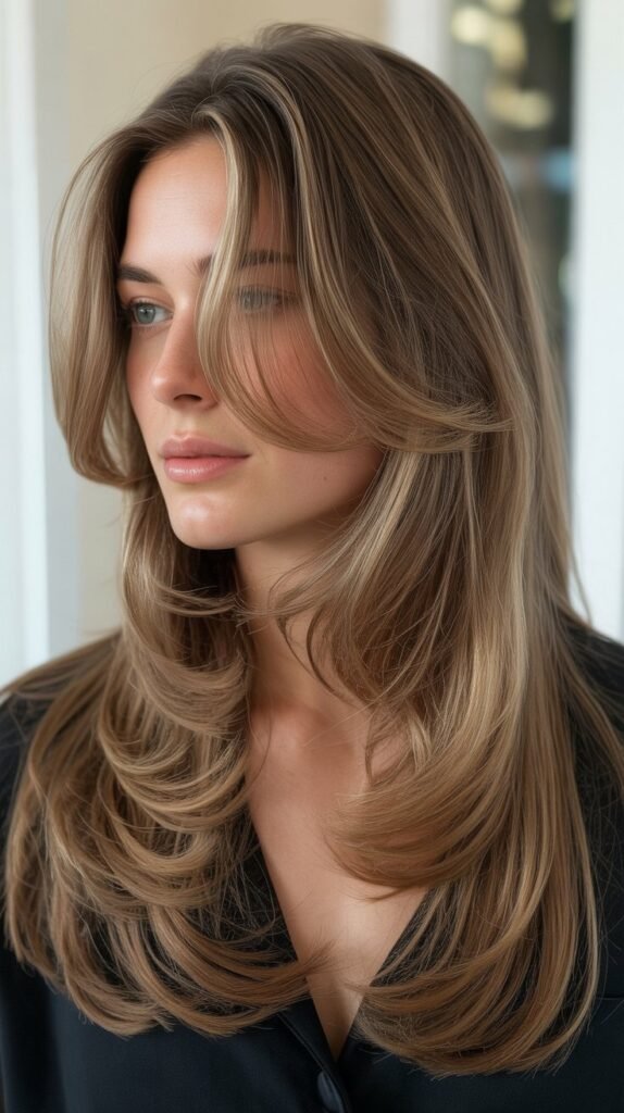  Graduated Layers Starting At The Collarbone