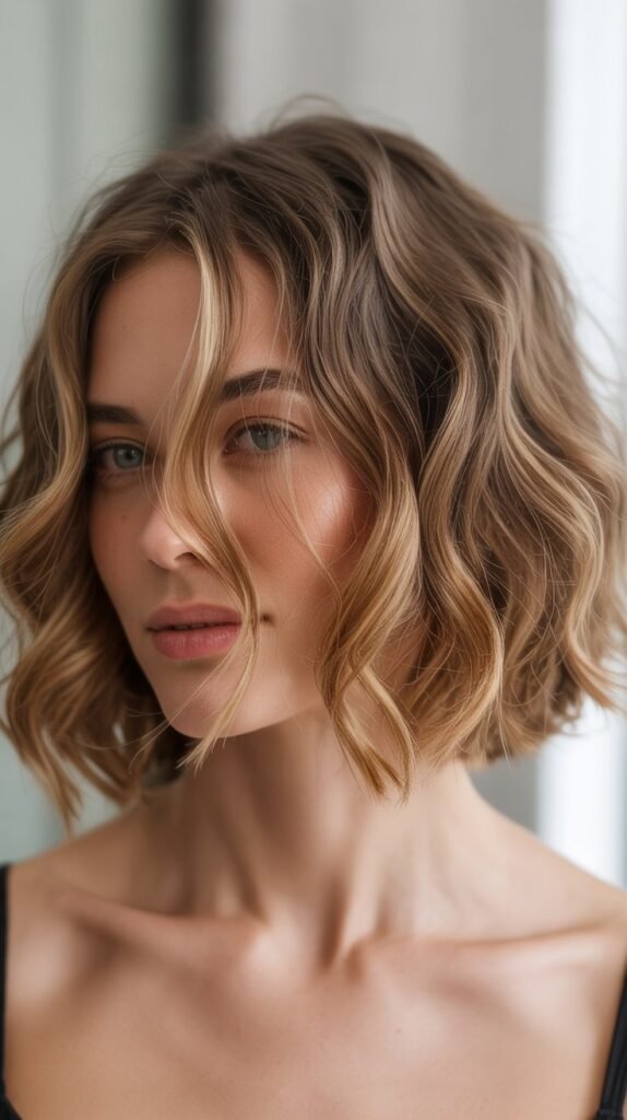 Stunning Wavy French Bob Haircuts for an Effortless Glow-Up