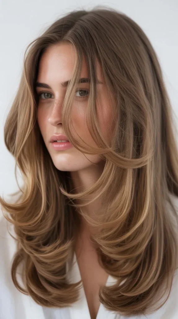 Gorgeous Long Hair Ideas With Front Face-Framing Layers