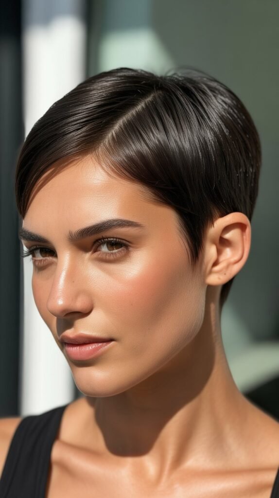 The Sleek and Polished Pixie