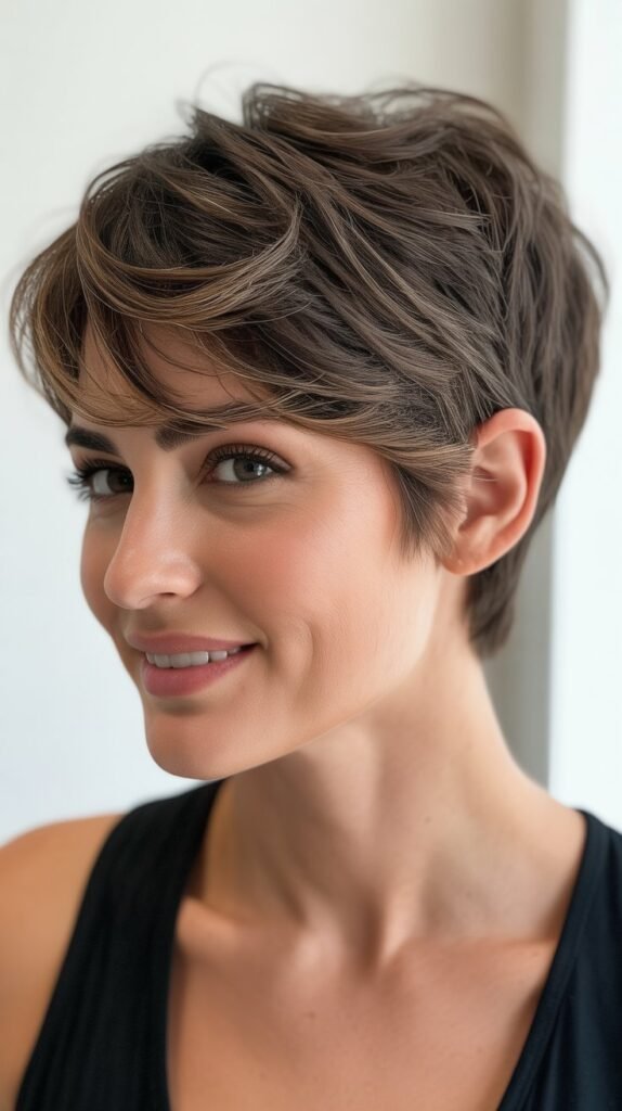 Soft Layered Pixie