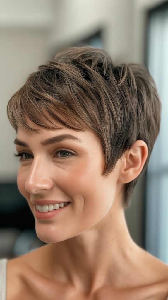 The Choppy Layered Pixie