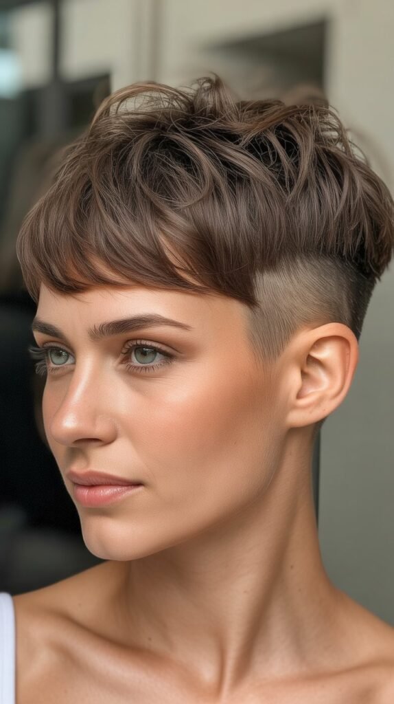 The Undercut Pixie with Volume on Top