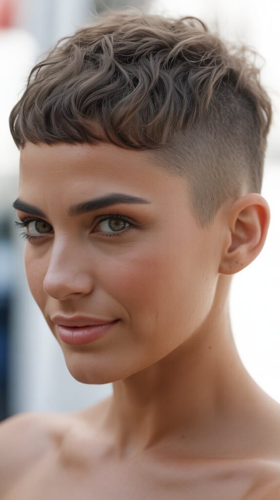 Pixie with Shaved Sides