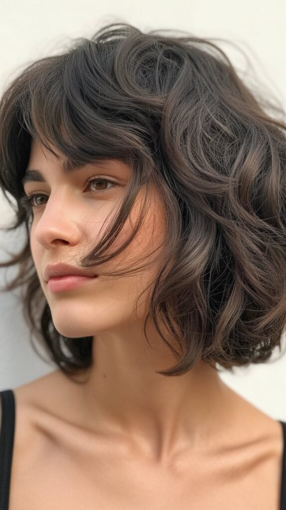 Messy Bob with Razored Layers