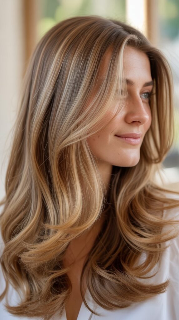 Long Layers with Highlights and Lowlights