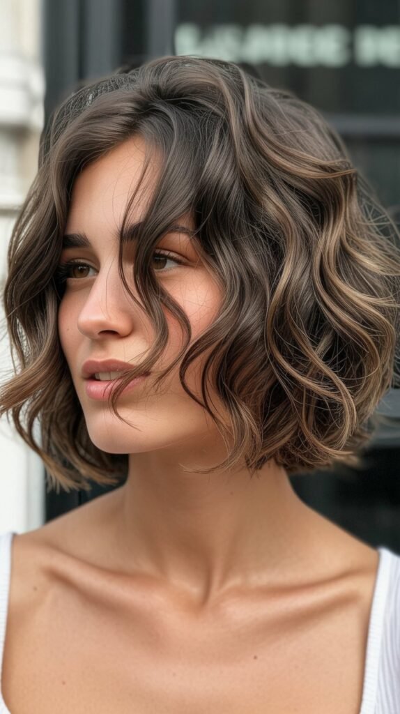 Shaggy Wavy Bob