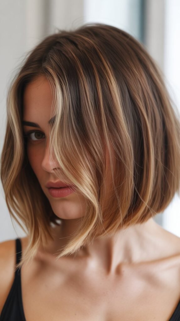 French Bob with Balayage