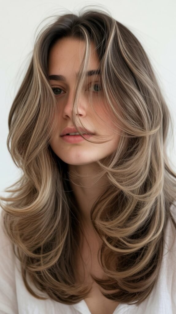 Layered Shag With Face-Framing Pieces