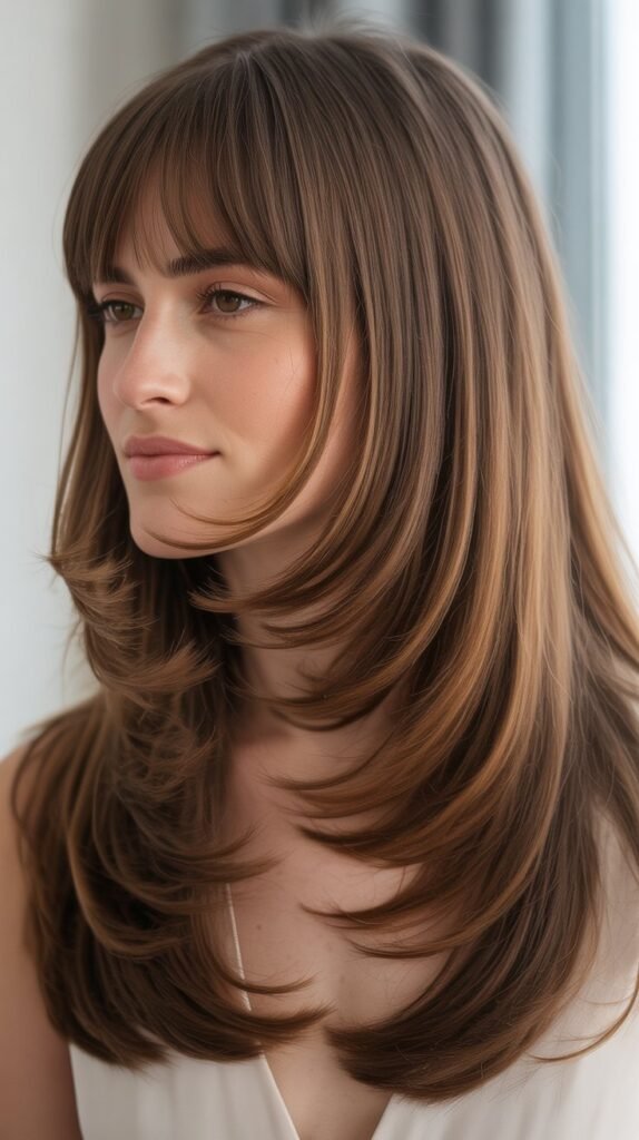 Concave Layers with Straight-Across Bangs