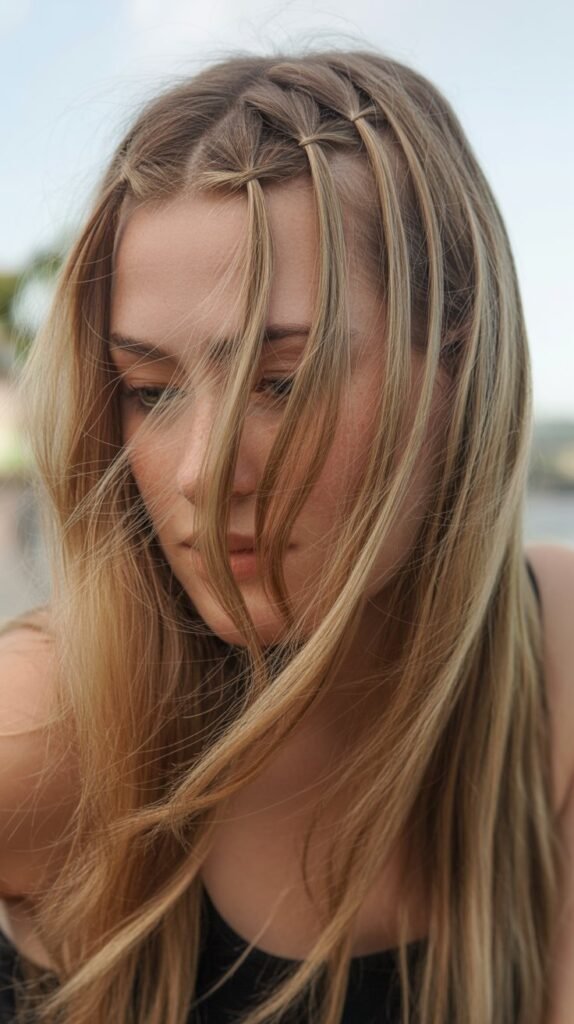 Long Layers with Braided Accents