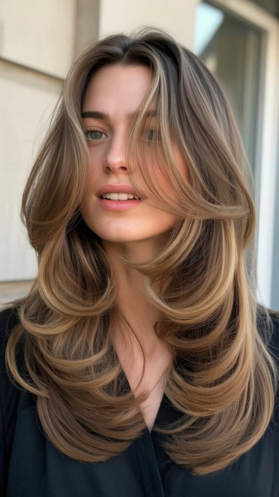 Bouncy Layered Ends With Curved Pieces