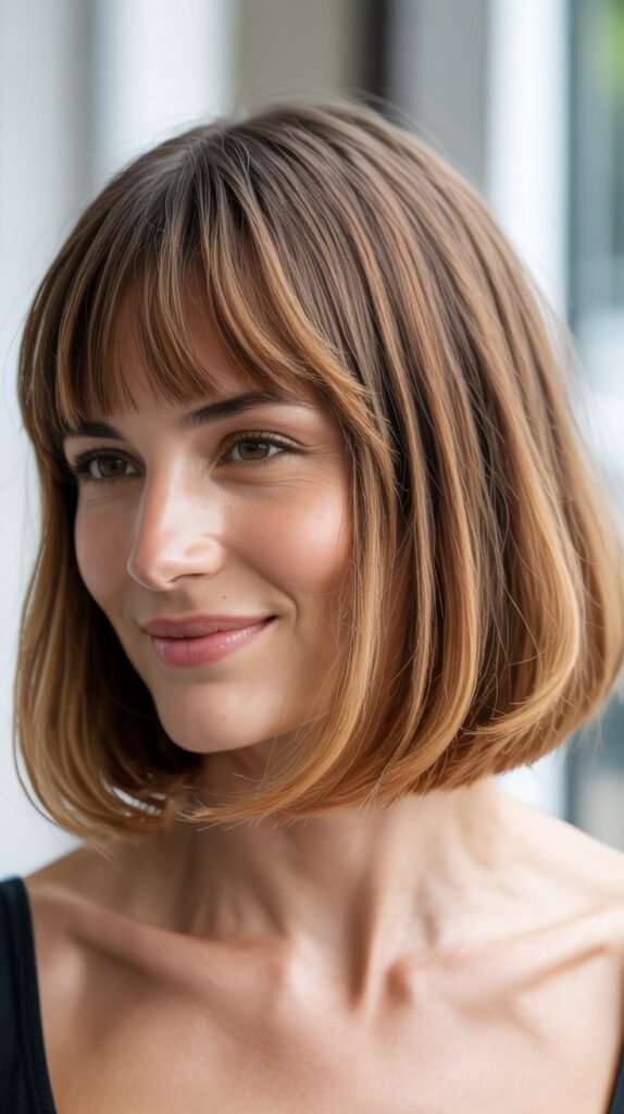 Layered Cut For Heart-Shaped Faces