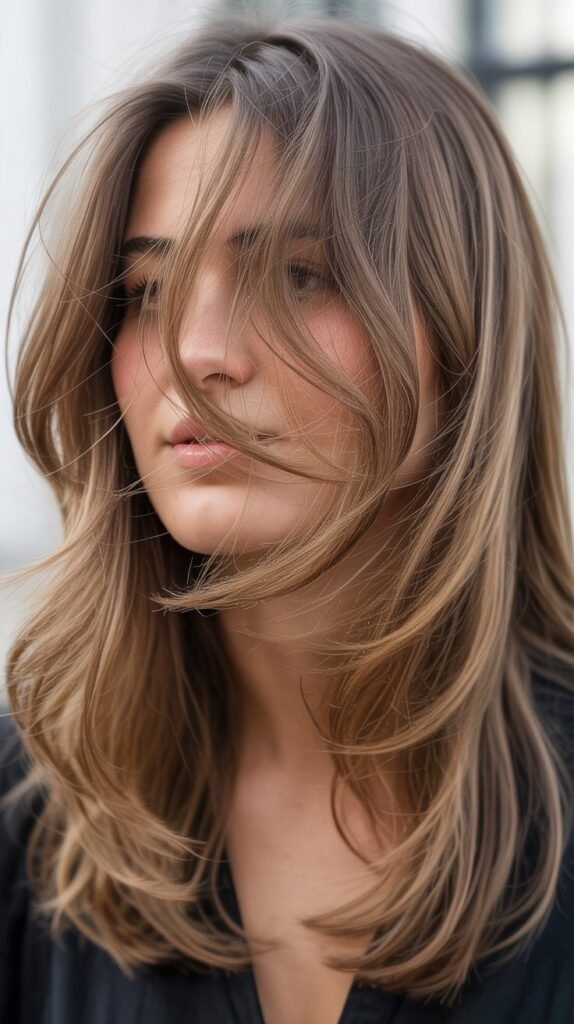 Long Layers With Wispy Ends