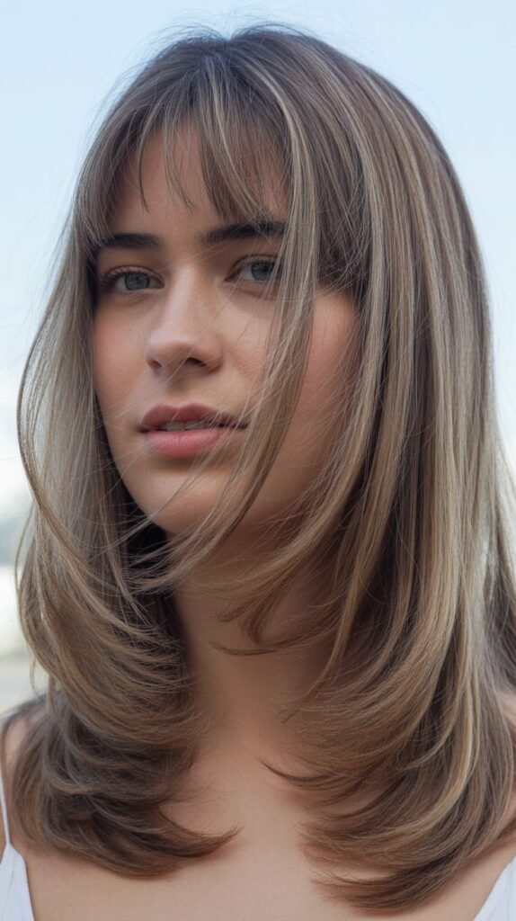 Long Layers With Micro Fringe