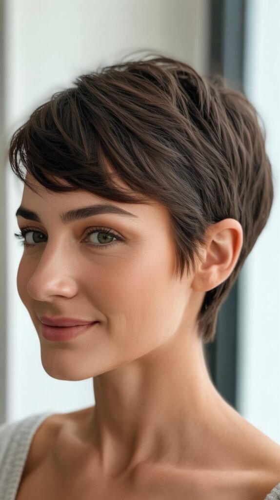 Classic Tapered Pixie Cut