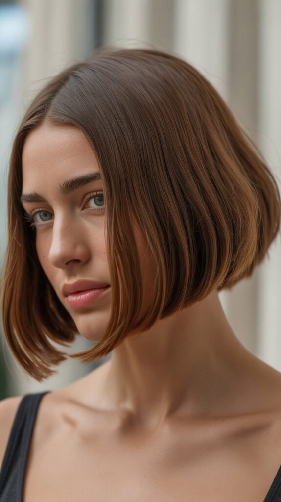 Angled French Bob (A-Line)