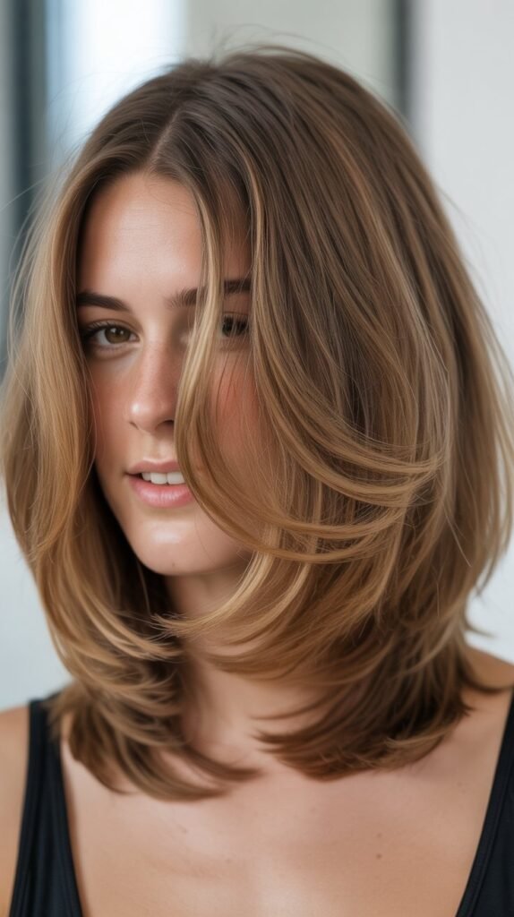 Lived-In Long Layered Bob