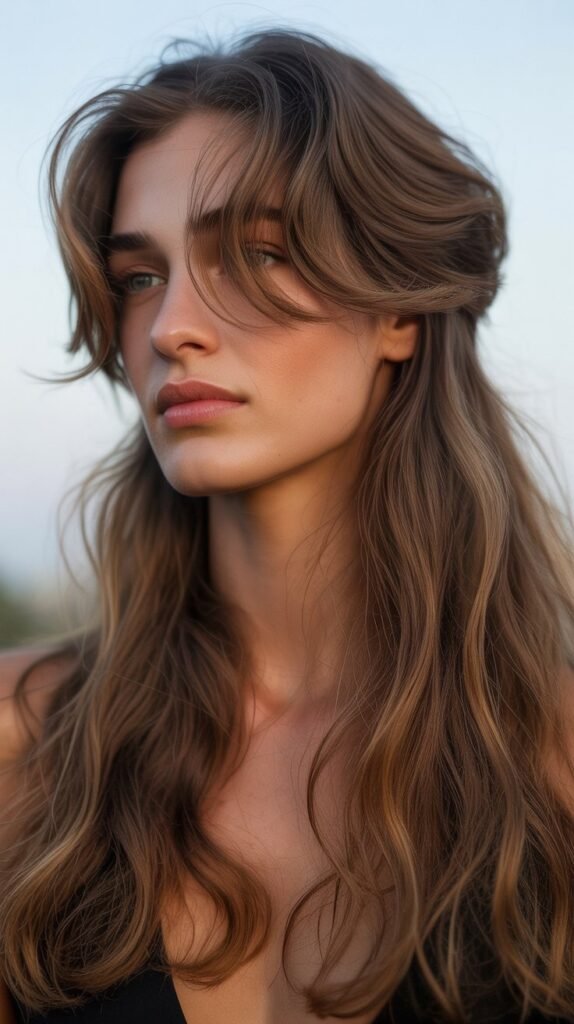 Wispy Temple Pieces with Dense Back