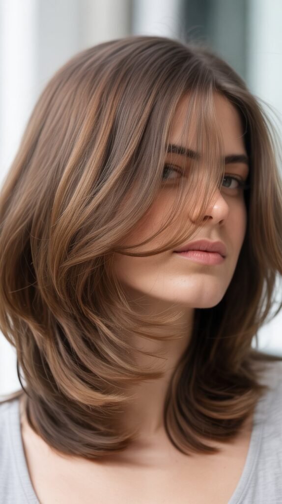 Inverted Long Layered Bob
