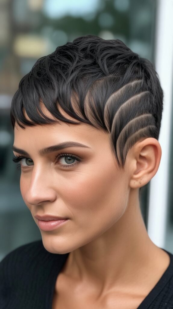 Pixie with Carved Details