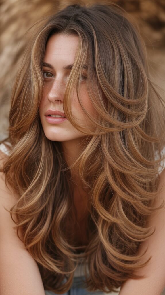 Bohemian Layers With Natural Texture