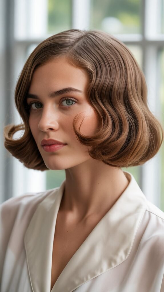 Vintage-Inspired French Bob