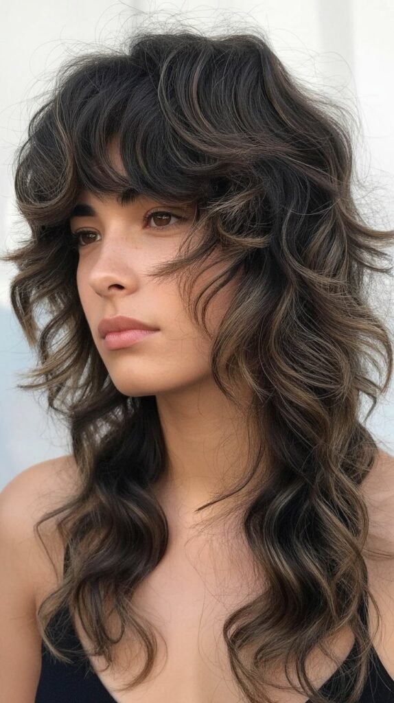 Classic Choppy Wolf Cut with Face-Framing Layers