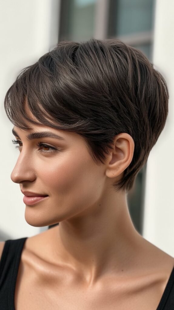 Classic Tapered Pixie Cut
