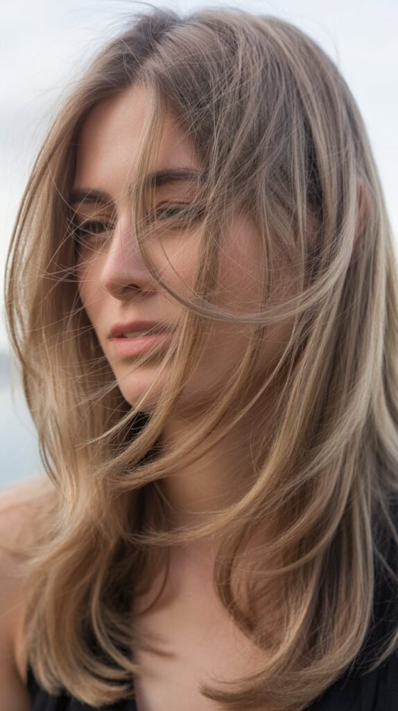 Wispy Layers With Feathered Framing