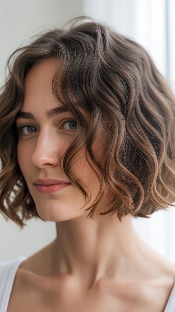 Collarbone Lob with Face-Framing Layers