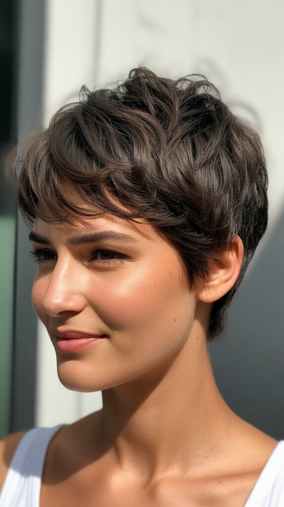 Wispy Textured Pixie