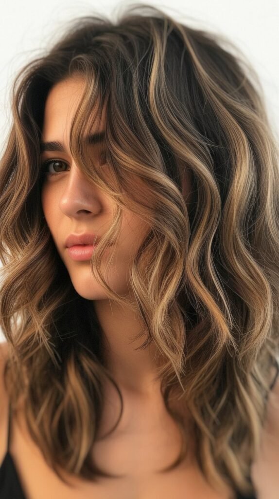 Wolf Cut with Balayage Dimension