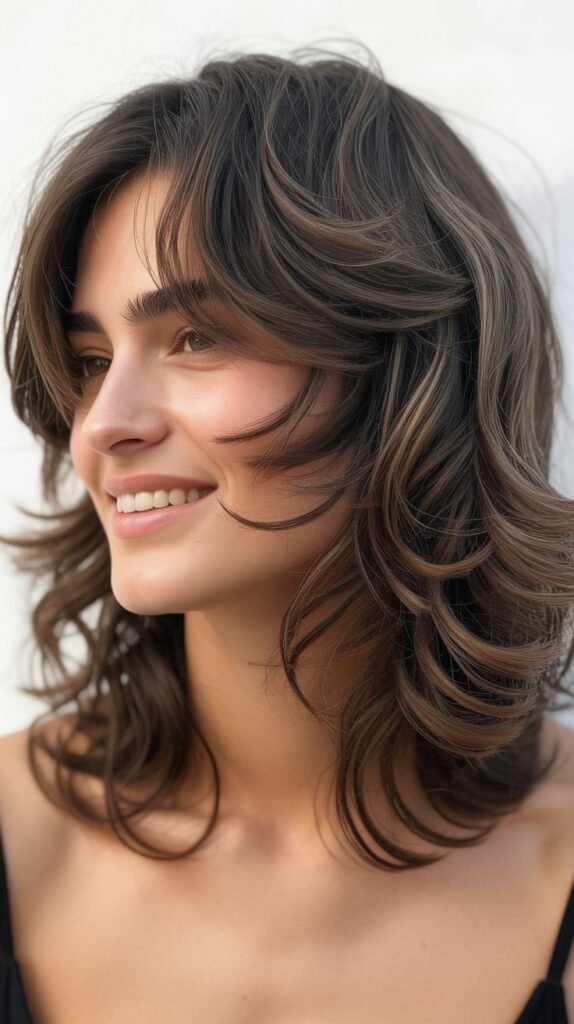 Shoulder-Length Shag