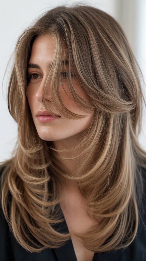  Razored Face-Framing Layers