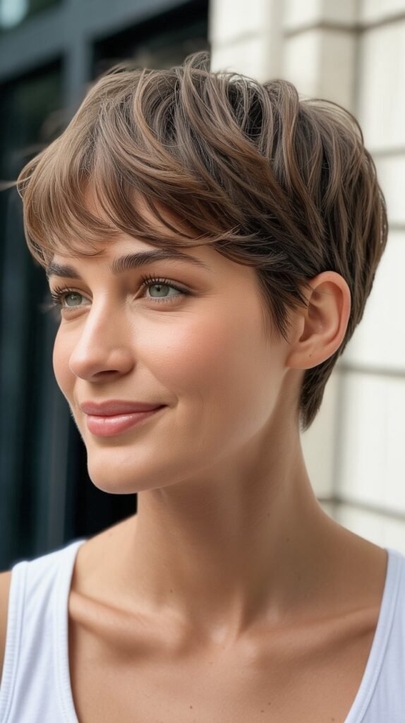 The Tousled French Pixie