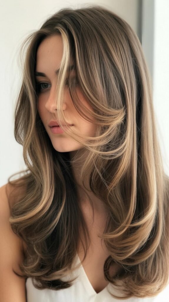 V-Cut Layers With Face-Framing