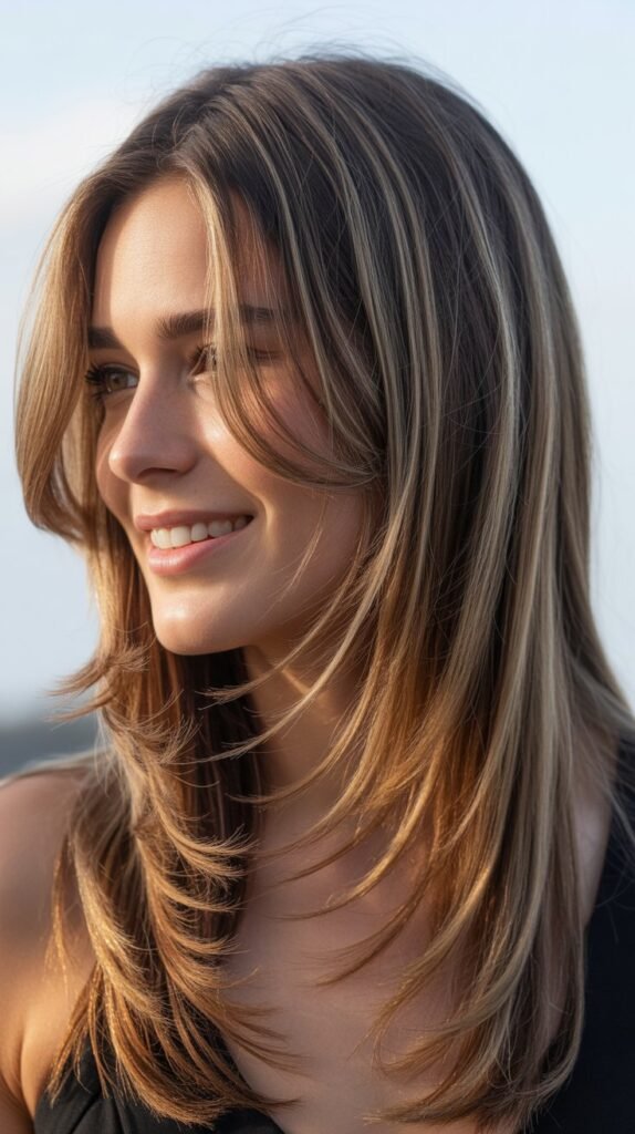 V-Shaped Layers for Back Interest