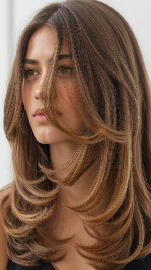 Oval Face-Framing Layers