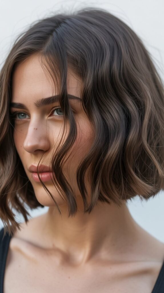 Blunt Collarbone Bob