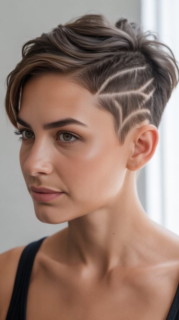 Pixie with Undercut Design